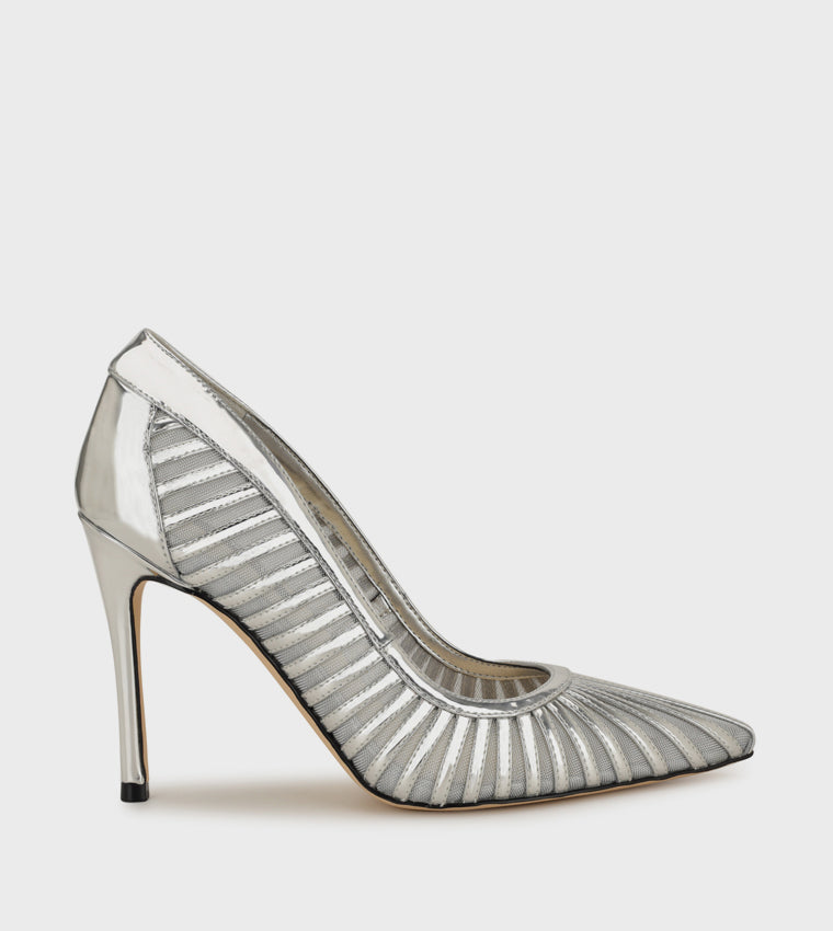 WNFERESA3-SIL01 TACÓN NINE WEST SILVER