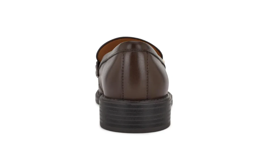 MOCASIN NINE WEST SASAH3 DK BROWN